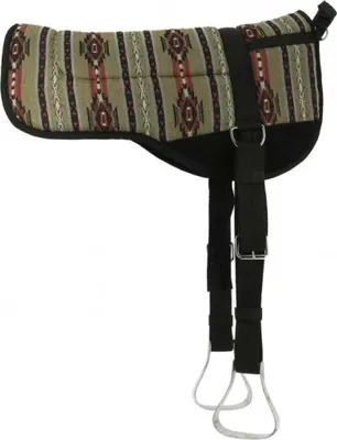 Produktbild von Norton Equestrian Kiowa Bareback Pad Sattel Schwarz Full Schwarz Full