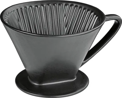 Obrázok produktu pre Kávový filter, čierny, matný, veľkosť 4, Cilio