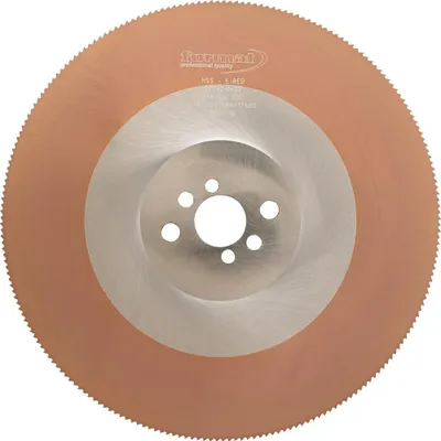Produktbild von FORMAT Metallkreissägeblatt HSS Eco 450x4,0x50x100Z, Durchmesser:2,50 mm_1849, Stärke:2,50 mm, Zähnezahl:240, Schneidstoff:HSS