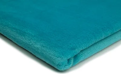 Obrázek produktu pro Minkee Plyšová hladká oboustranná Umělá kožešina Tyrkysová 50 x 160 cm