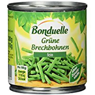 Produktbild von Bonduelle jemné zelené francouzské fazolky pro teplou a studenou kuchyni 200g
