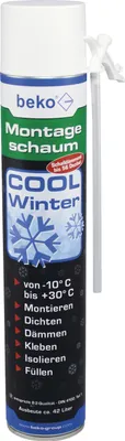Produktbild von beko Montageschaum COOL Winter 750 ml