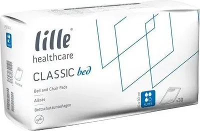 Image de Lille Classic Bed Super 60 x 90 cm - 4 paquets de 30 protections