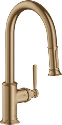 Produktbild von hansgrohe AXOR Montreux Einhebel-Küchenmischer DN 15, 180, mit Ausziehbrause, 16581140