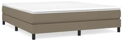 Productafbeelding van vidaXL Boxspringbedframe, taupe, 160x200 cm, gestoffeerd