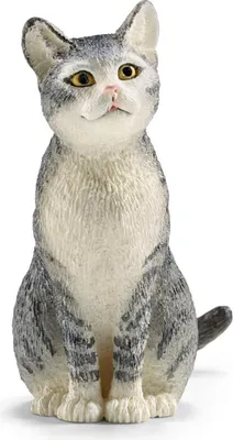Produktbild von Schleich 13771 - Katze - sitzend, Tier Spielfigur