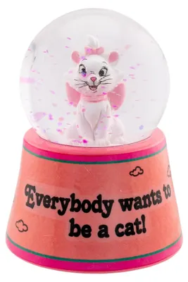 Mini Leuchtender Schneeball Disney Aristocats Marie 6,4 cm
