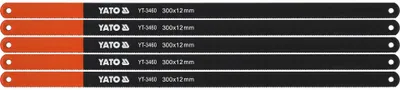 Immagine prodotto di Lame per metalli 300 x 12 x 0,6 mm, 5 pezzi