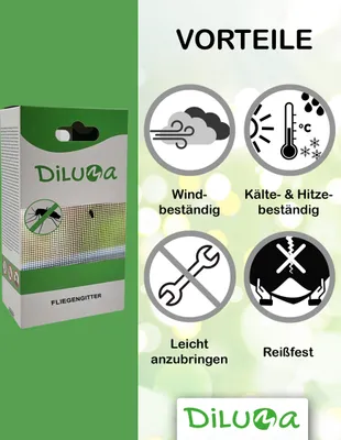 Produktbild von Fliegengitter Fenster - 2x 150x300 cm anthrazit Durchsichtiges & Kürzbares Fliegennetz mit 5,6m Klettband, Größe:150 x 300 cm, Farbe:Schwarz