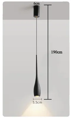 Imagen del producto de Lámpara colgante, 3 temperaturas de color, diseño moderno, color