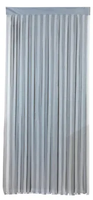 Image de Rideau de porte WENKO Rideau à fils Séparateur de pièce Rideau à lanières Protection contre les insectes 90x200cm