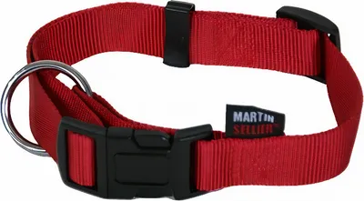 Produktbild von Martin Halsband Basic Nylon Rood