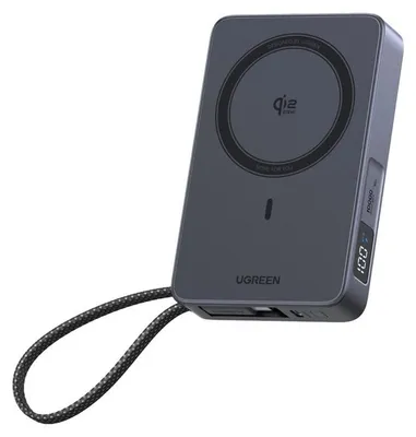 Produktbild von UGREEN PB773 Power Bank 10000mAh 30W Magnetisch (Grau)