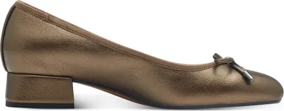 Produktbild von MARCO TOZZI Damen Pumps matt Lack Metallic Finish 2-22208-43, Größe:38 EU, Farbe:Gold