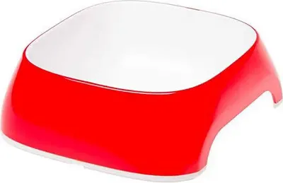 Image de Ferplast glam xs fontaine automatique pour animaux domestiques, blanc-rouge