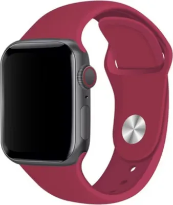 Produktbild von Armband für Apple Watch 1-10 / SE Ultra Sport Silikon Klassisch Ersatzband