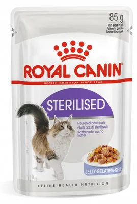 Immagine prodotto di Cibo umido Royal Canin FHN Sterilised in salsa per gatti adulti - 12x85g