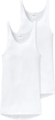Produktbild von Schiesser Herren 2PACK Sportjacke weiss