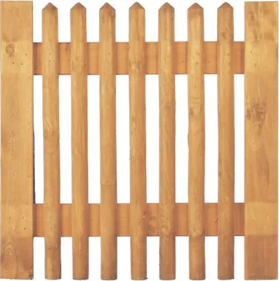 Produktbild von Tor f. Senkrechtzaun 100 x 100 cm Latten 55 mm