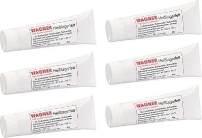 Image de Graisse pour paliers chauds Wagner 6x 50g - graisse spéciale haute température pour systèmes d'allumage, paliers & contacts électriques