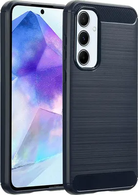 Productafbeelding van imoshion Brushed Backcover voor de Samsung Galaxy A55 - Donkerblauw