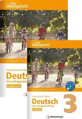 Obrázok produktu pre Anschluss finden / Deutsch 3 - Das Übungsheft - Grundlagentraining: Leseheft und Arbeitsheft