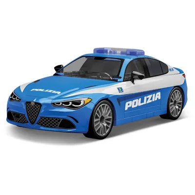 Produktbild von COBI Giulia Quadrifoglio Polizia, Bausatz, 6 Jahr(e), Kunststoff, 93 Stück(e)