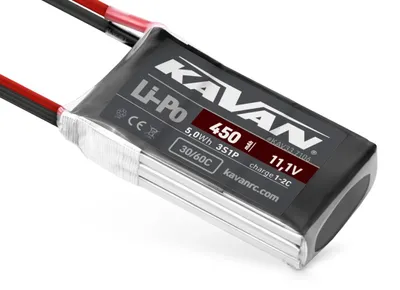 Produktbild von Kavan 450mAh/11 1V 30/60C Modellbauakkus