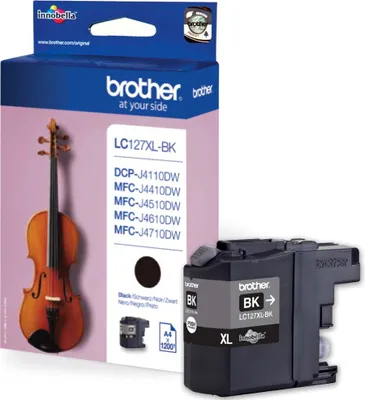 Produktbild von Brother Tintenpatronen LC-127XLBK Doppelpack Schwarz