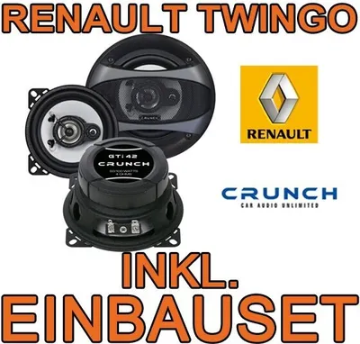 Produktbild von Lautsprecher - Crunch GTi42 - 10cm Triaxe für Renault Twingo 1 - justSOUND