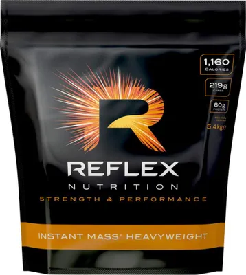 Produktbild von Reflex Nutrition Instant Mass Heavyweight (5.4kg) Strawberries & Cream - Gewichtszunahme - Mit Kreatin