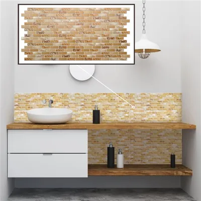 Produktbild von 3D-Wandpaneele PVC | Mosaik Optik | Asteria - 1 Platte - 0.5 m² | Für Wohnzimmer, Küche & Bad | Einfache DIY-Montage