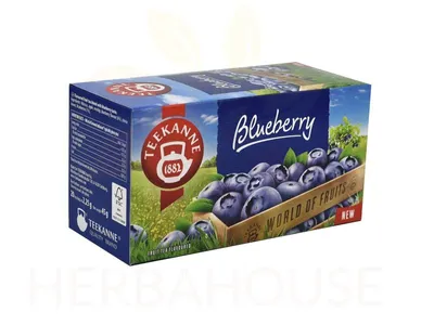 Obrázek produktu pro Herbata owocowa Borówka TEEK Herb 20 torebek