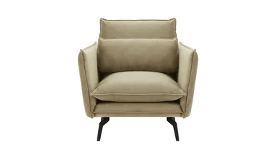 Produktbild von SLF24 - Sessel Layla - beige - Velluto 3