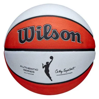 Produktbild von Wilson - "Authentic Series" Basketball, NBA PP9575 (6) (Weiß/Orange)
