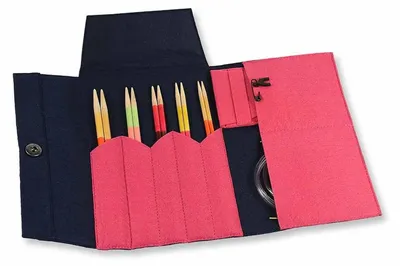 Austauschbares Stricknadel-Set 14 cm, 3-5 mm, bunt