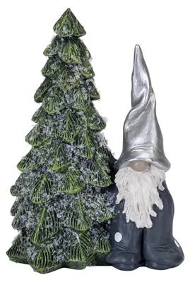 Immagine prodotto di Nääsgränsgården - Santa Fritte con albero di Natale. Altezza: 12,5 cm