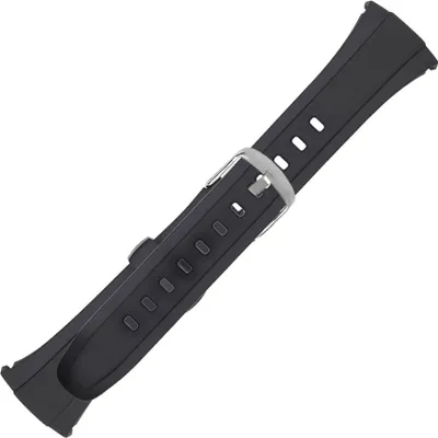 Image de Bracelet en plastique noir Casio 10408444 pour WVA-M640, WVA-M650, WVQ-M410, 20 mm
