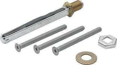 Produktbild von HOPPE FH Befestigungsset KN/GR-UB-PRV, M6x75, VK 9,TS 62-67 vz