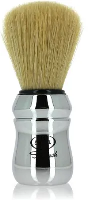 Zdjęcie produktu dla Pędzel do golenia Omega S10083 Chromowany uchwyt z włókna syntetycznego