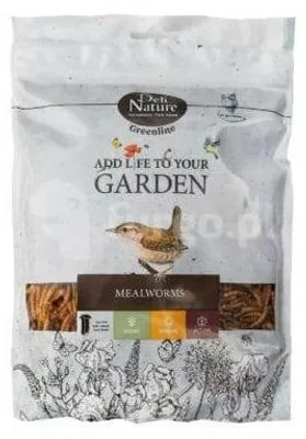 Productafbeelding van Deli Nature Greenline Meelwormen 200 Gram