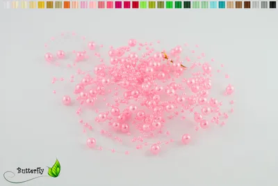 Produktbild von Perlengirlande 5St. x 1,3m, Farbauswahl:rosa 148