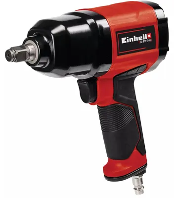 Zdjęcie produktu dla Einhell TC-PW 340, Klucz zapadkowy, Czarny, Czerwony, 7500 RPM, 340 N·m, 142 l/min, 6,3 bar