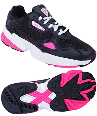 Produktbild von adidas Falcon Damen Sneaker Gr.4 [EU 36 2/3] schwarz (EE5123)