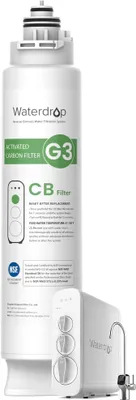 Immagine prodotto di Filtro a goccia d'acqua WD-G3-N3CB, durata 1 anno, ricambio per sistema a osmosi inversa WD-G3-W