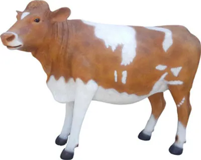 Obrázek produktu pro Kráva v životní velikosti dekorace sochy sochy zahradní dekorace postavy 142cm kráva