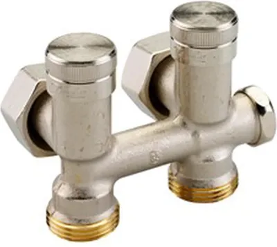 Produktbild von Danfoss Universalverschraubung RLV-K für Ventil-HK, Heizkörper G 3/4, Eck