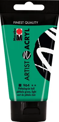 Produktbild von Marabu 12200002964, 75 ml, Grün, Tube, Wasserfest