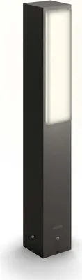 Obrázek produktu pro Philips Stojanové svítidlo Stratosphere 3,8 W, Venkovní sloupkové osvětlení, Antracit, Kov, IP44, Terasa, Zahrada, I