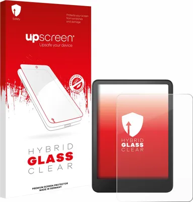 Produktbild von upscreen Schutzglas für Amazon Kindle Colorsoft Schutzfolie Panzer Folie Glas Display Schutz klar
